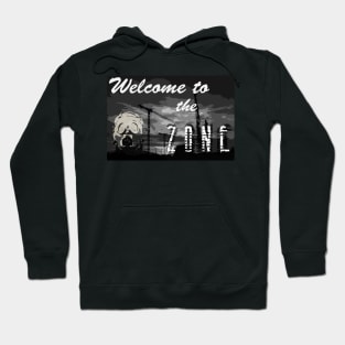 STALKER 'Welcome to the Zone' cheeki breeki postcard Hoodie